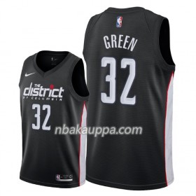 Washington Wizards Jeff Green 32 2018-19 Nike City Edition Musta Pelipaidat Swingman - Miesten